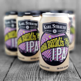 Karl Strauss Aurora Hoppyalis IPA 6 pack can