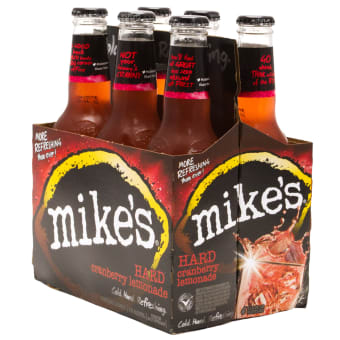 Mike's Hard Cranberry Lemonade Seltzer - 6 bottles / 11.2oz