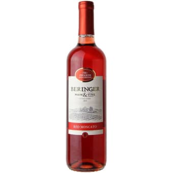 Beringer Main & Vine Red Moscato - 750mL