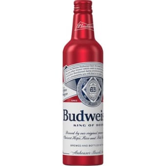 Budweiser Lager Aluminum - 1 bottle / 16oz