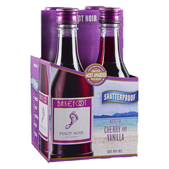Barefoot Pinot Noir - 4 bottles / 187mL