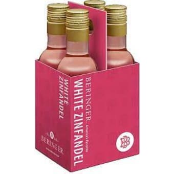 Beringer White Zinfandel - 4 bottles / 187mL