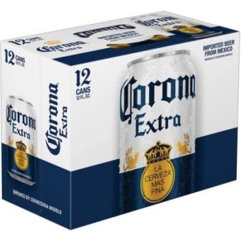 Corona Extra 12 pack can