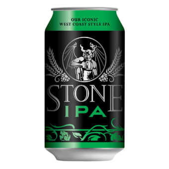 Stone IPA 6 pack can