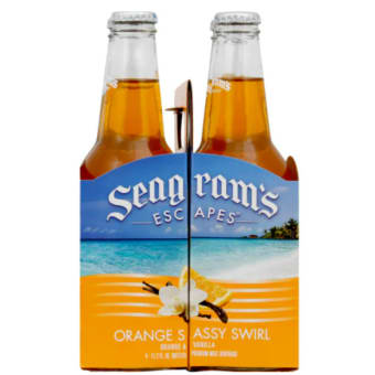 Seagram's Orange Sassy Swirl - 4 bottles / 11.2oz