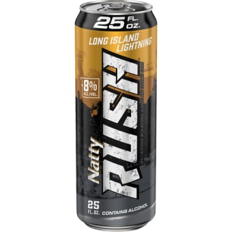 Natty Rush Long Island Lightning - 1 can / 25oz