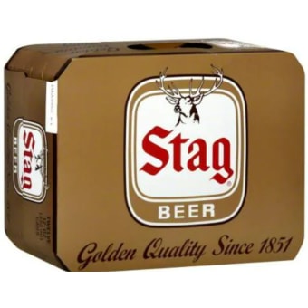 Stag Beer - 12 cans / 12oz