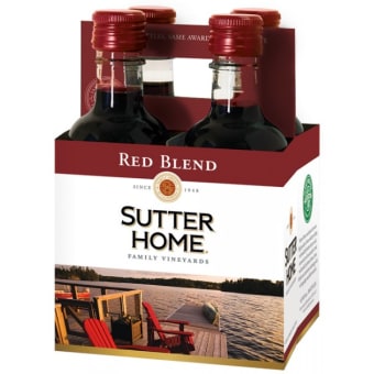 Sutter Home Red Blend - 4 bottles / 187mL