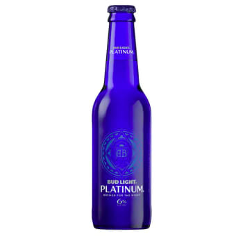 Bud Light Platinum Beer - 1 bottle / 16oz