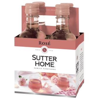 Sutter Home Rosé - 4 bottles / 187mL
