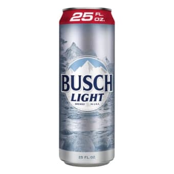 Busch Light Beer - 1 can / 25oz