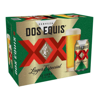 DOS EQUIS LAGER 12 PK CAN