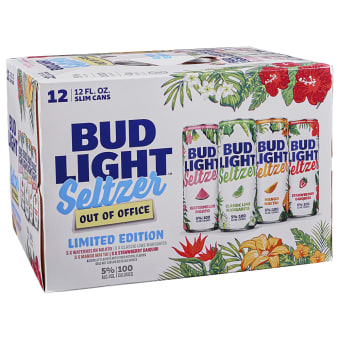 BUD LIGHT OUT OF OFFICE 12 PK