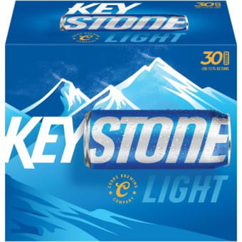KEYSTONE LIGHT 30 PK