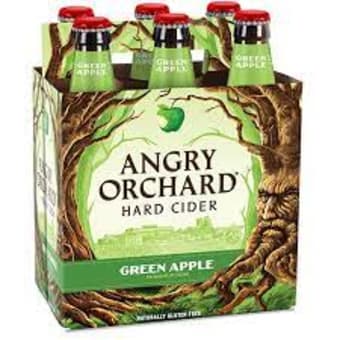 ANGRY ORCHARD GREEN APPLE 6 PK