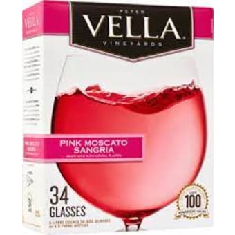 PETER VELLA PINK MOSCATO SANGRIA 5.0L