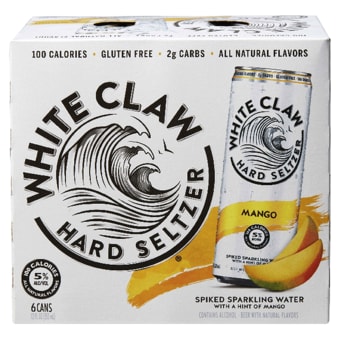 WHITE CLAW MANGO 6 PK