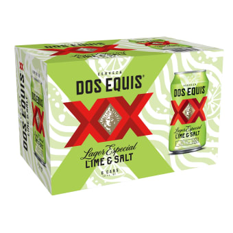 DOS EQUIS SALT AND LIME 6 PK