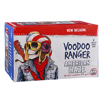 NEW BELGIUM VOODOO AMER HAZE 6 PK