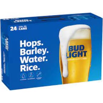 BUD LIGHT 24 PK CAN