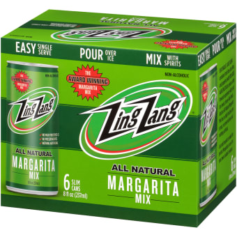 ZING ZANG MARGARITA CANS 6 PK