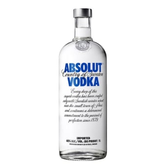 ABSOLUT VODKA 1L