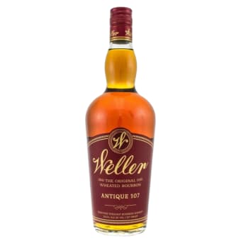 WELLER BOURBON ANTIQUE 107 , STORE PICK ,PRO 750ml