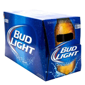 BUD LIGHT 12 OZ 18 BTL