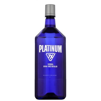 PLATINUM 7X VODKA 1.75L