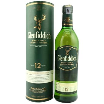 GLENFIDDICH 12 YR OLD SCOTCH 750ml