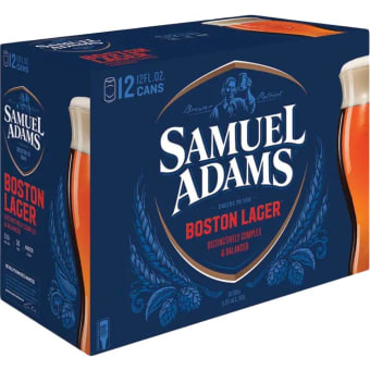 Samuel Adams Boston Lager - 12 bottles / 12oz Sam Adams