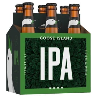 Goose Island IPA 6 pack bottle