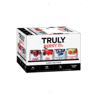 Truly Hard Seltzer Berry Mix Pack Spiked & Sparkling Water 12 Pack can