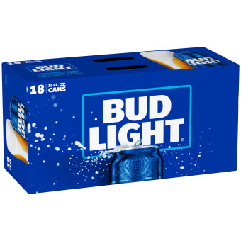 Bud Light 18 Pack Can