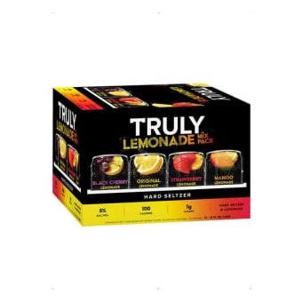 Truly Lemonade Hard Seltzer Mix Pack 12 pack can