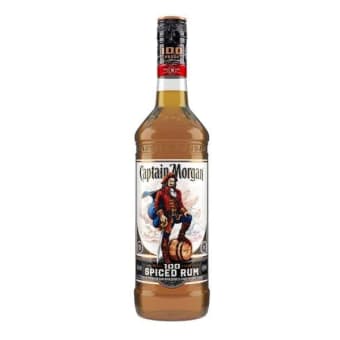 Captain Morgan 100 Proof Spiced Rum 1.75 L
