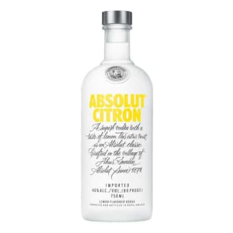 Absolut Citron Vodka 750 ml
