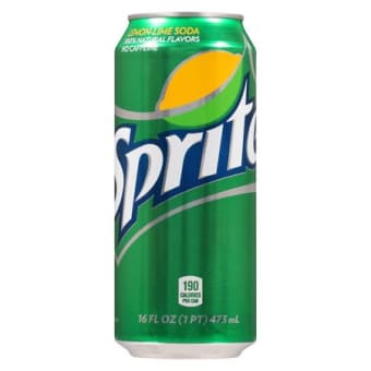 Sprite 16 oz can