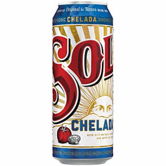 Sol Chelada 24 oz can