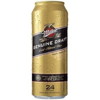 Miller Genuine Draft 24 oz