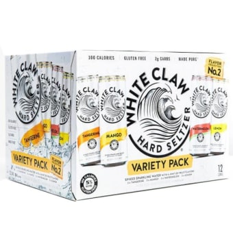 White Claw Variety No.2 12 pack can