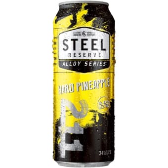 Steel Reserve Hard Pineapple 24 oz can