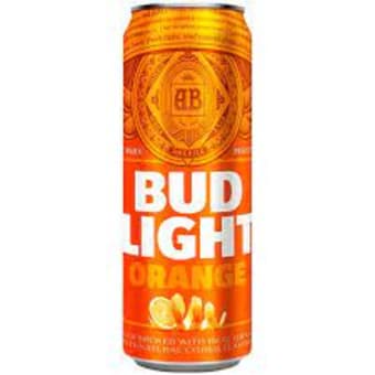 Bud Light - Orange 25 oz can