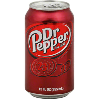 Dr Pepper 12 oz can
