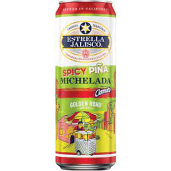 Estrella Jalisco Spicy Pina 24 oz can