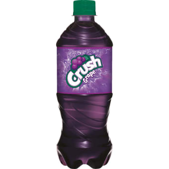 Crush Grape 20 oz bottle