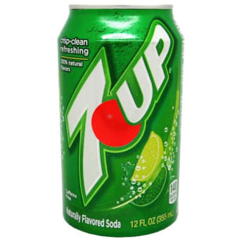 7UP 12 oz can