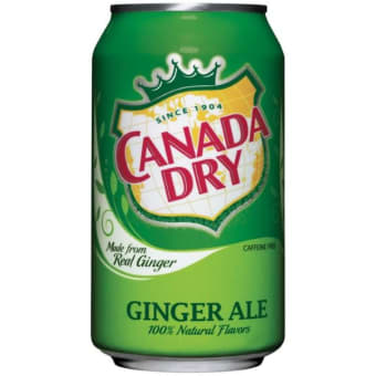 Canada Dry Ginger Ale 12 oz