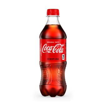 Coca Cola 16 oz glass bottle
