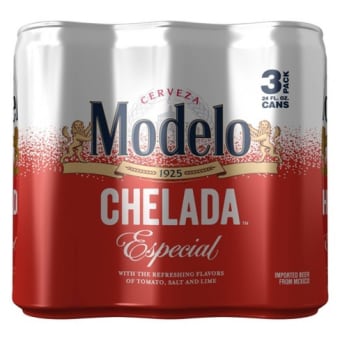 Modelo Chelada 3 pack 3 pack cans